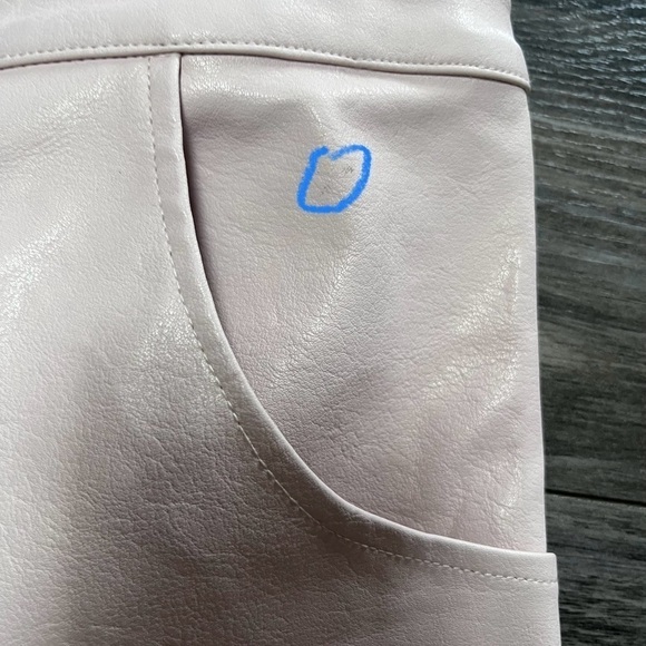 Dead Dolls blossom whimsigoth pink detachable chain goth joggers pants shorts XL - Picture 7 of 14